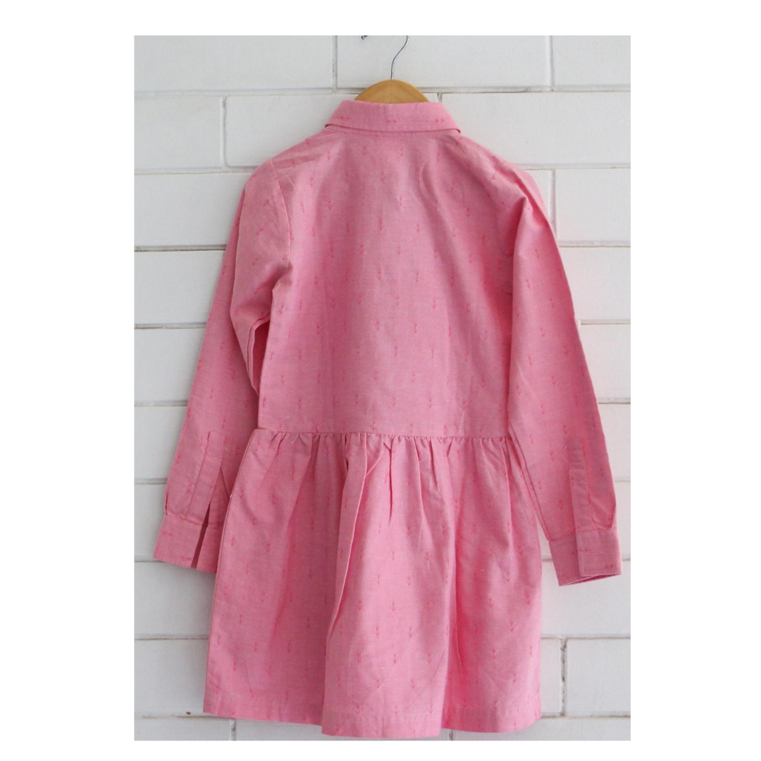 Pink Anchor Dress