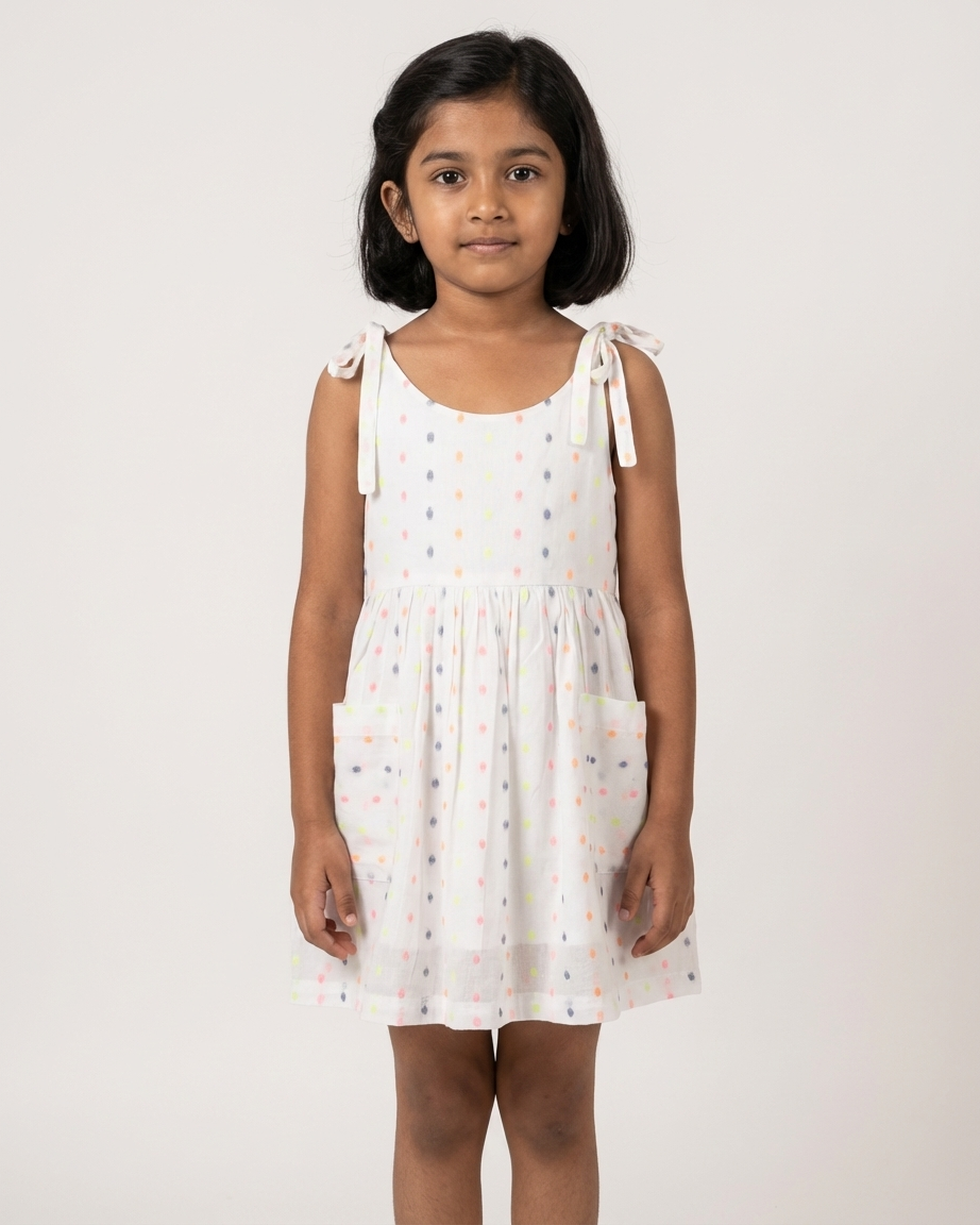 White Fluorescent Dot Set