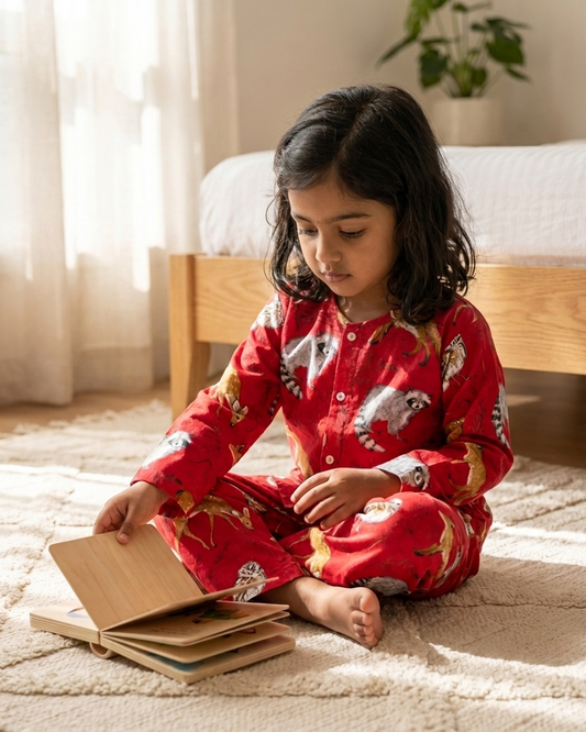 Round Neck Wild Animal Set