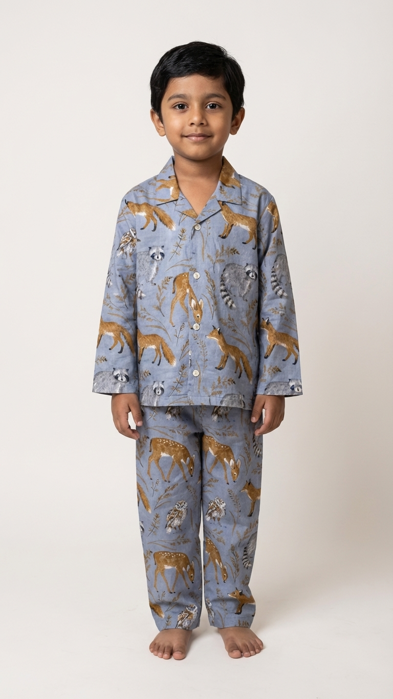 Wild Animal Lapel Collar Set