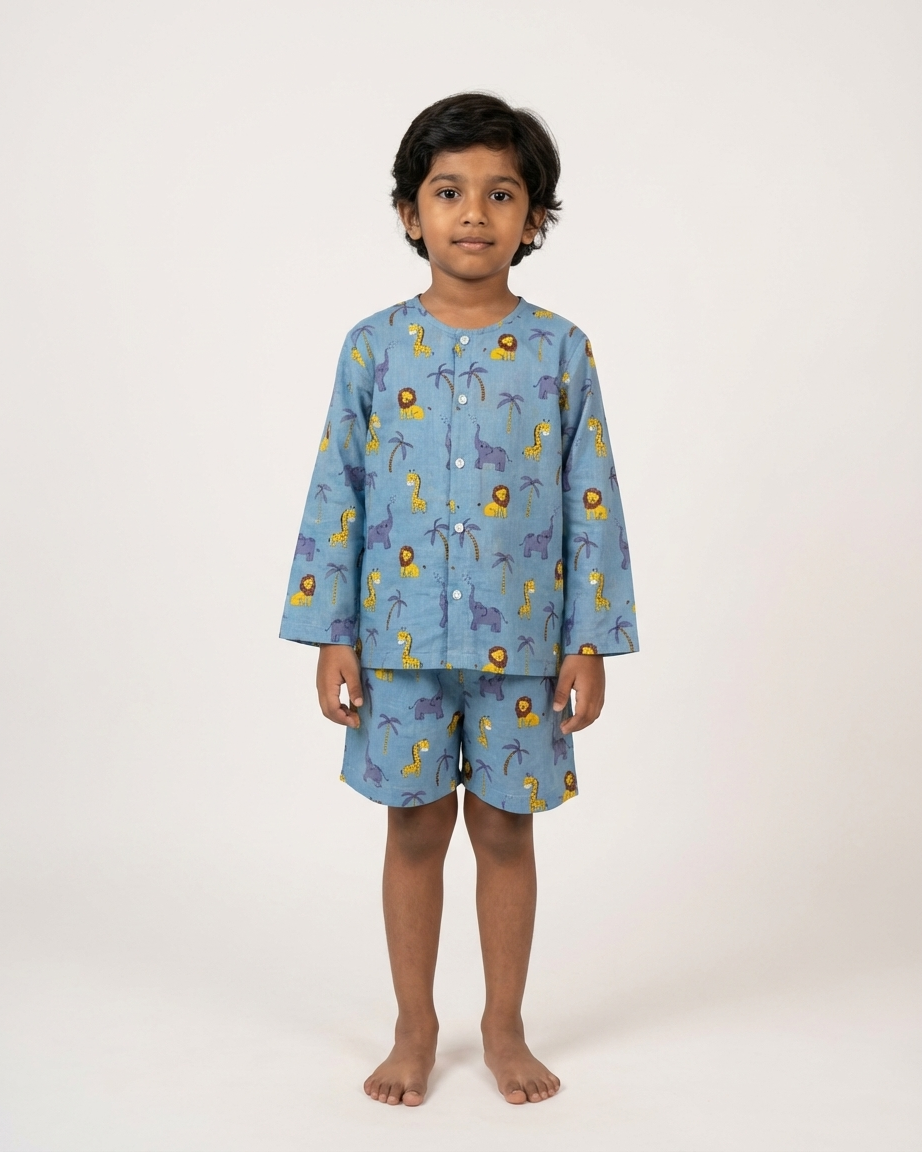 Animal Kingdom Shorts Set