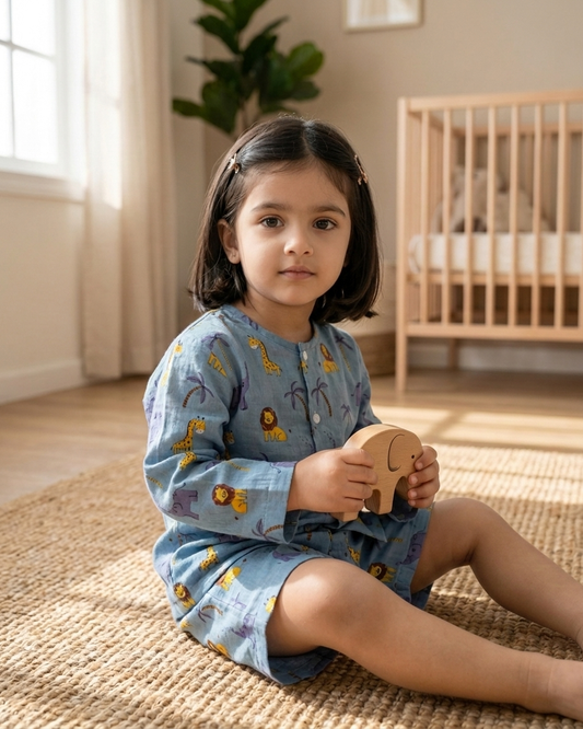 Animal Kingdom Shorts Set