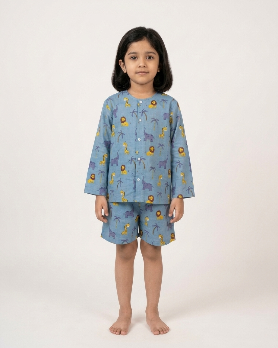 Animal Kingdom Shorts Set