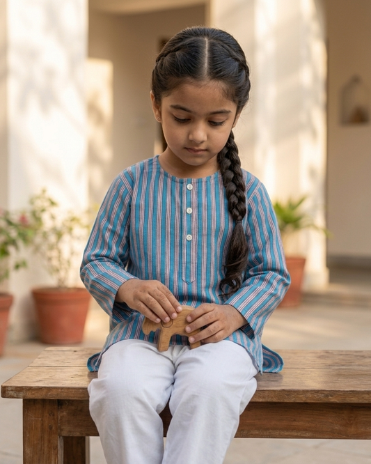 Mazedar Stripe Pyjama Set