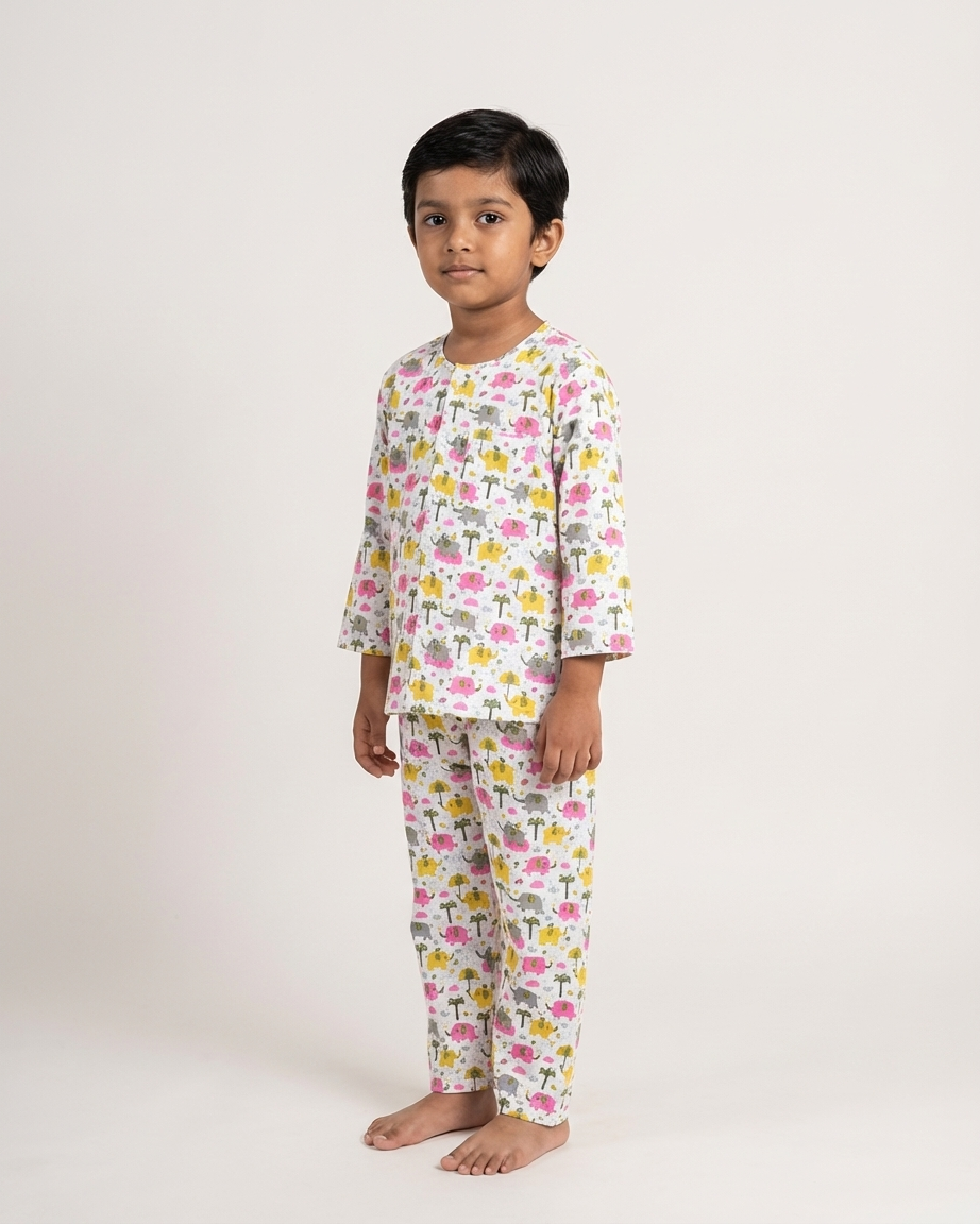 Elephant Party Pyjama Set