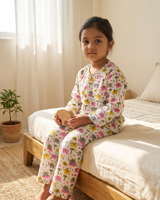 Elephant Party Pyjama Set