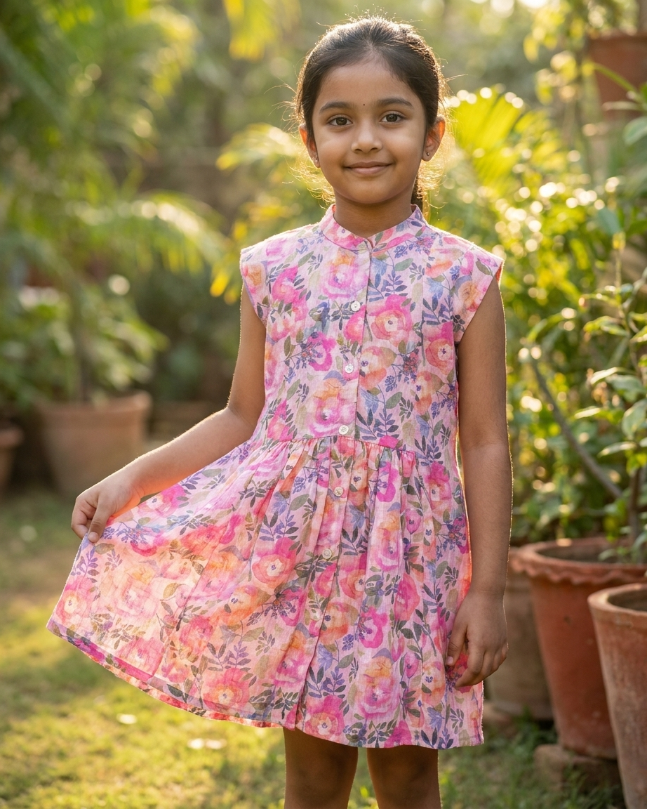 Petal Pop Floral Dress