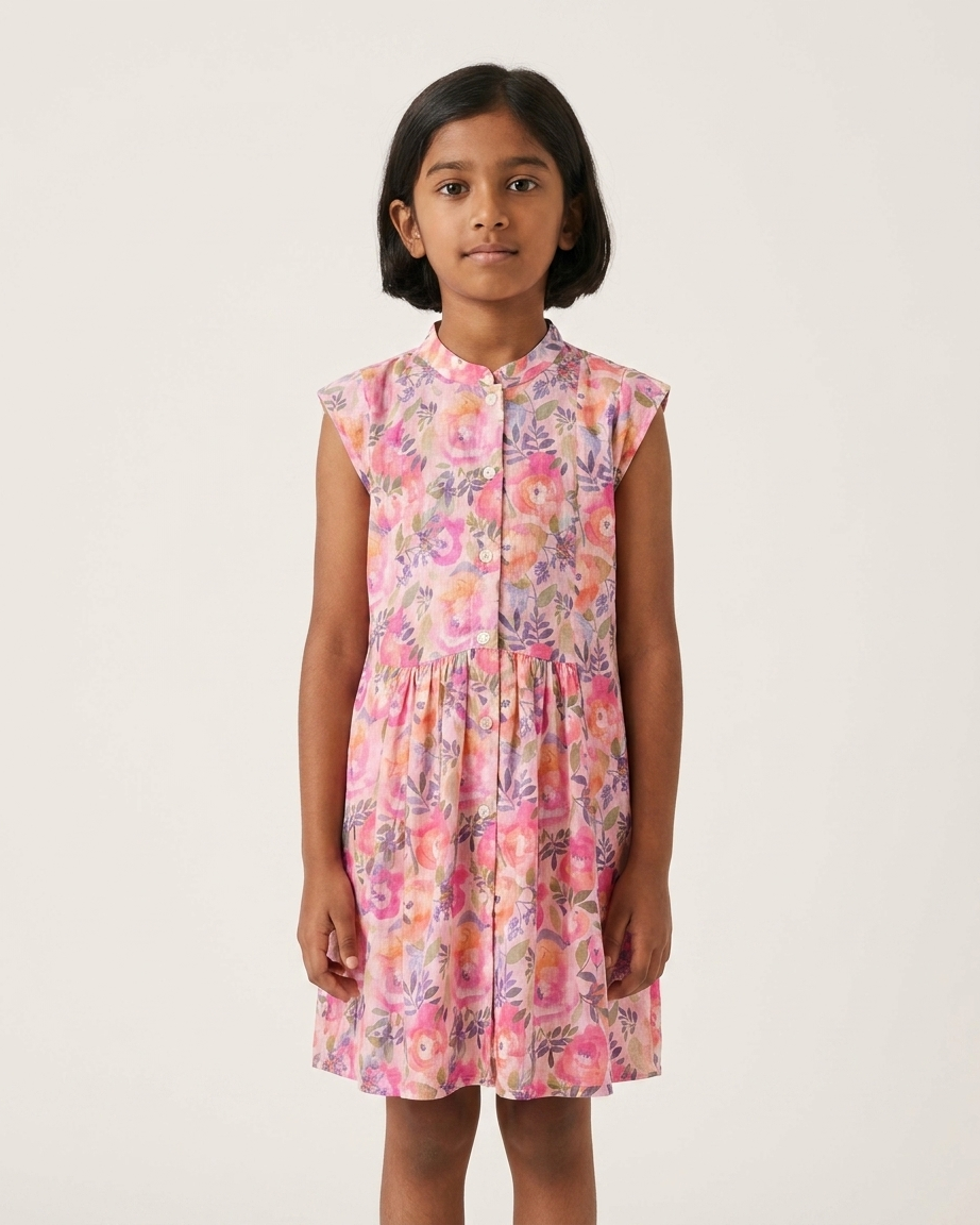 Petal Pop Floral Dress