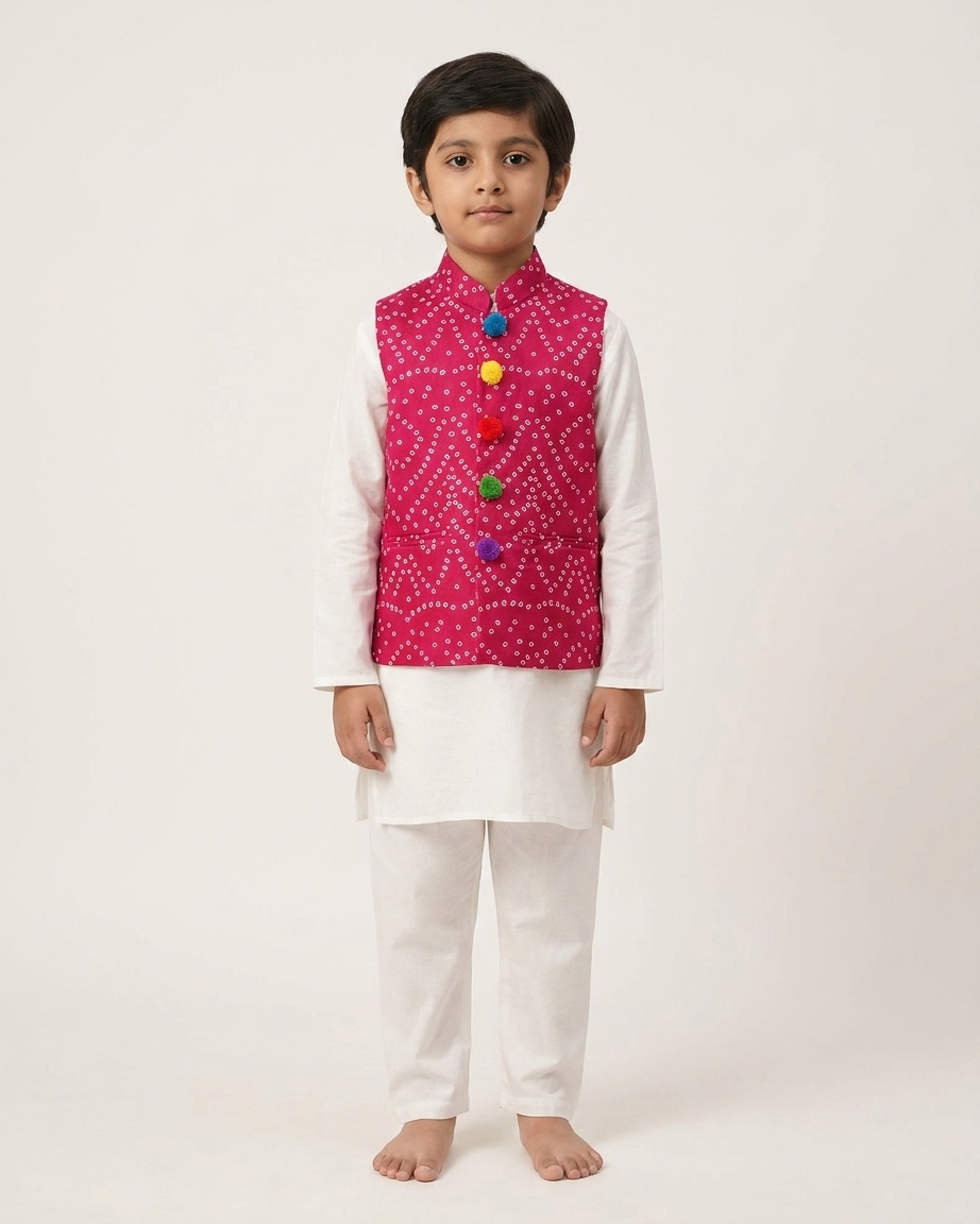 Rangrez Jacket Kurta Set