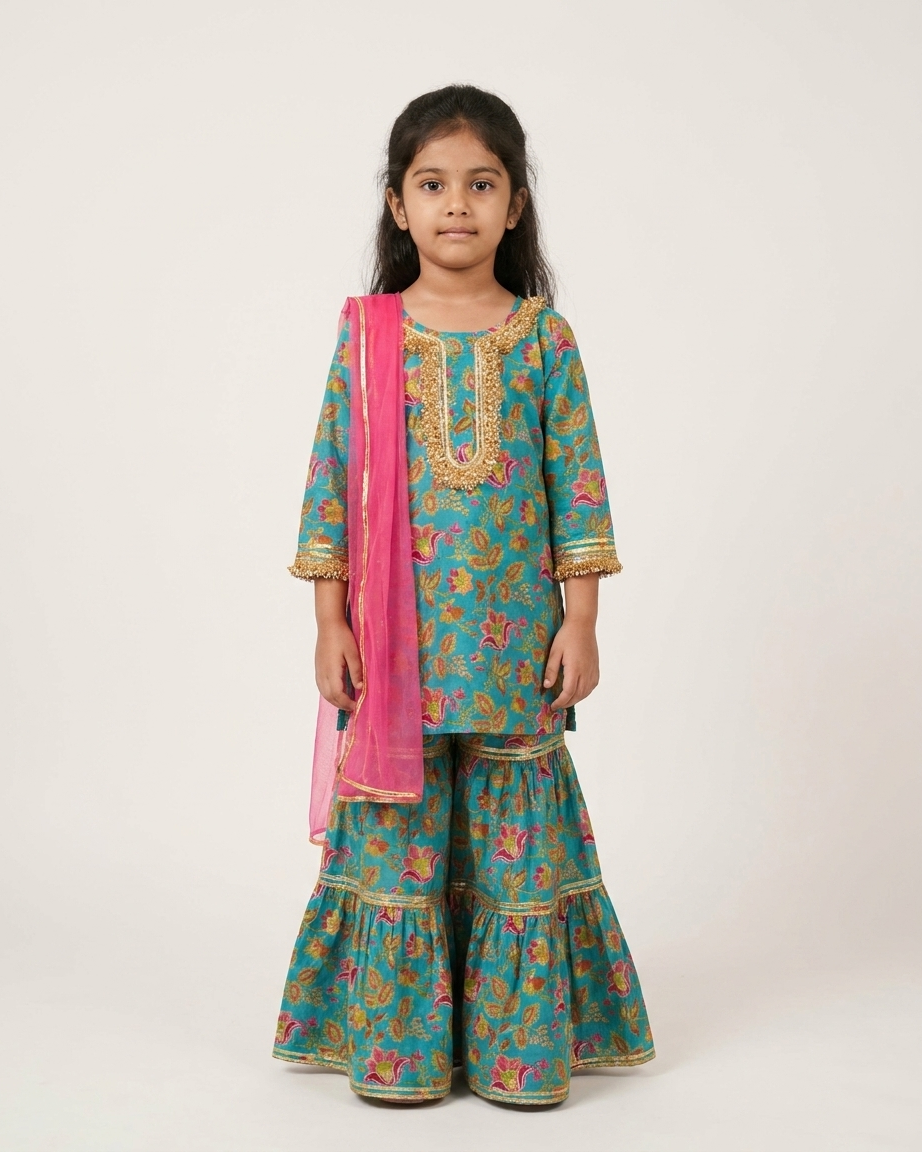 Nirmal Sharara Set