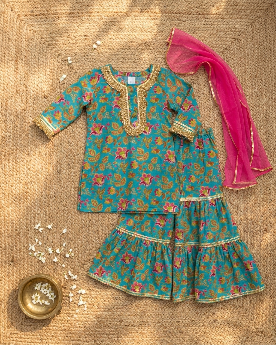 Nirmal Sharara Set