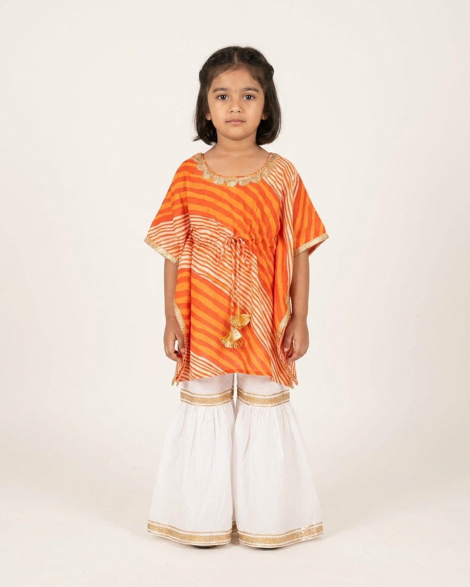 Jashn Kaftan Sharara Set