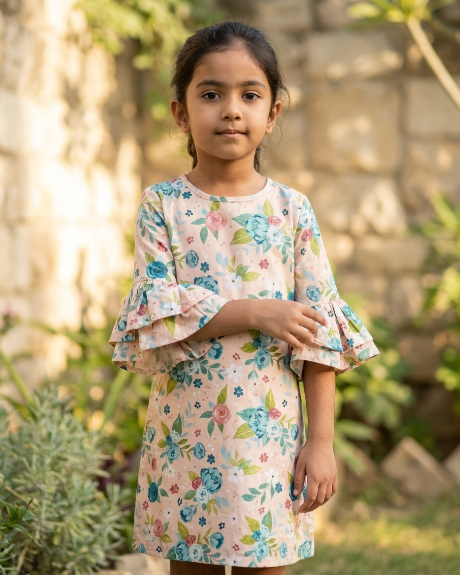Victorian Floral Dress
