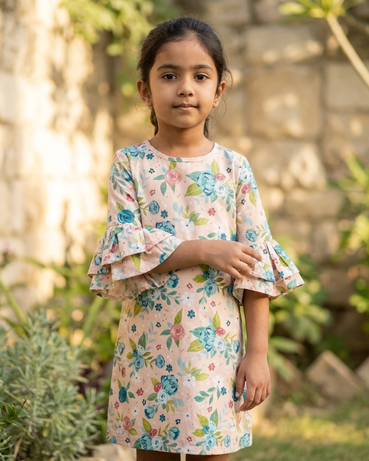 Victorian Floral Dress