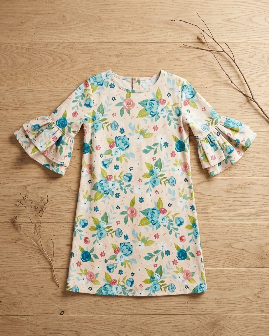 Victorian Floral Dress